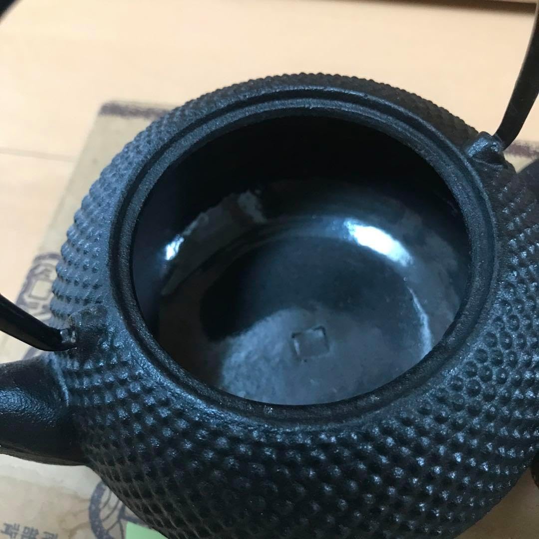 SALE!!【ノーブランド品】南部鉄器 鉄急須と瓶敷のセット