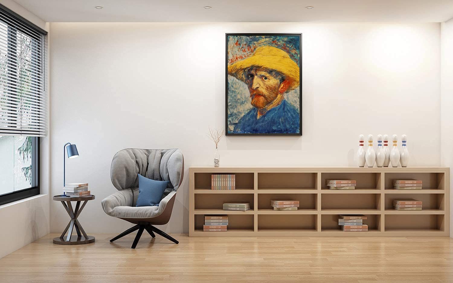 Jigsaw Puzzles for Adults 1000 Piece Vincent Van Gogh Self-Portrait 27.56 x 19.69 Inch Jigsaw Puzzles for Adults Classic Puzzles 1000 Pieces Adult Van Gogh Puzzles - Image 3