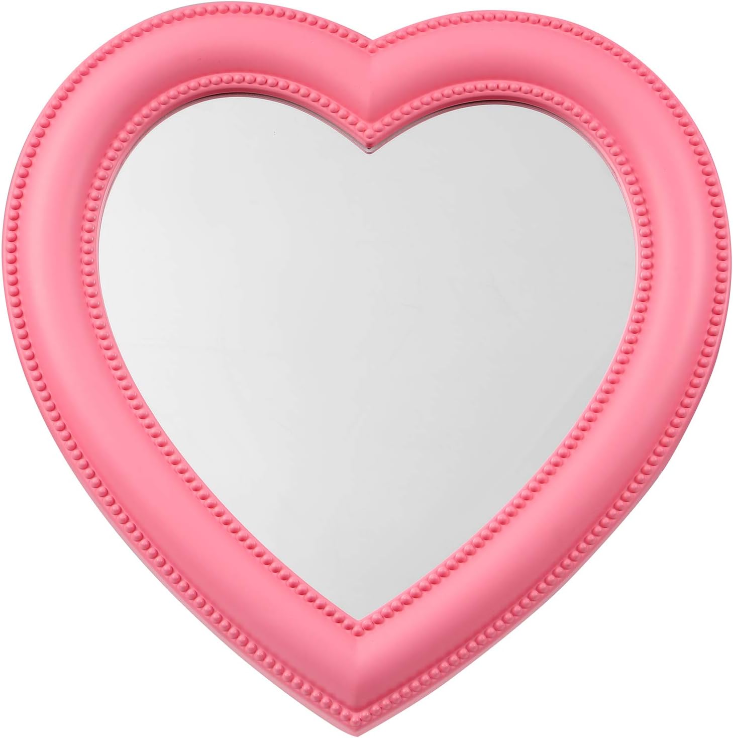 Heart Shape Makeup Mirror Travel Handheld Cosmetic Mirror Desktop Wall Hanging Bedroom Valentine Day For Girls Ladies - Image 4