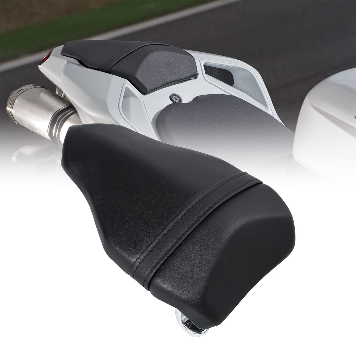 Moto Cuscino del Sedile Passeggero Posteriore Adatto per Ducati 1098 1198 848