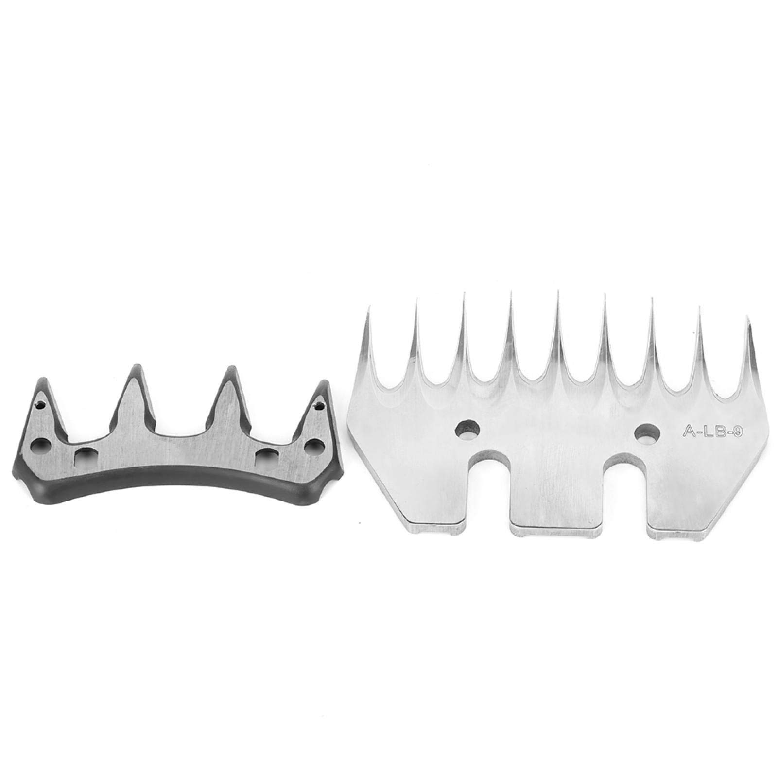Lame de tondeuses de Moutons, Remplacement de coupeur de Cisaillement de Coupe d'acier Inoxydable(Lame Droite à 9 Dents)