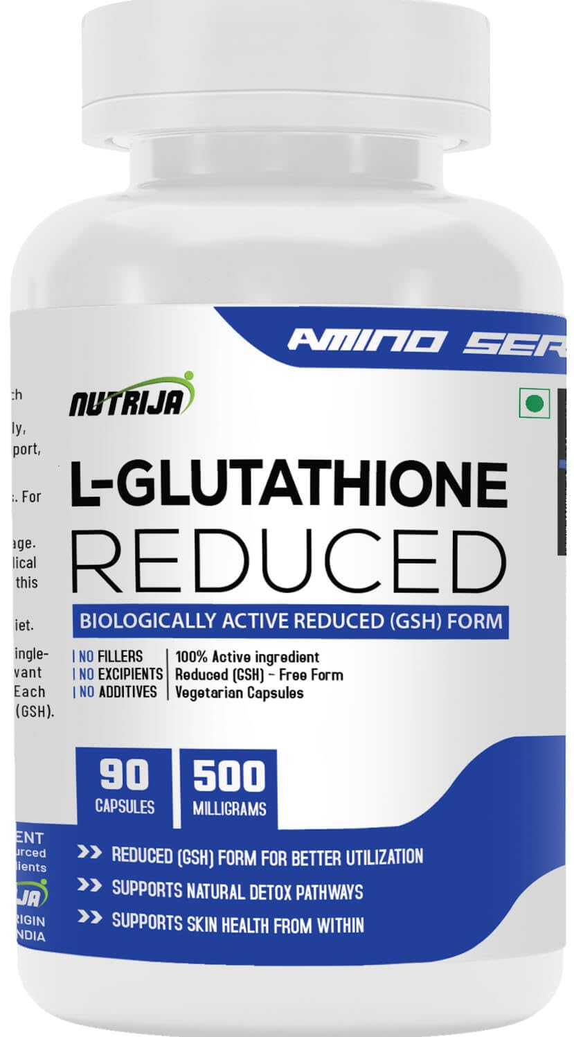 NutriJa L-Glutathione Reduced 500mg - 90 capsules-image-46