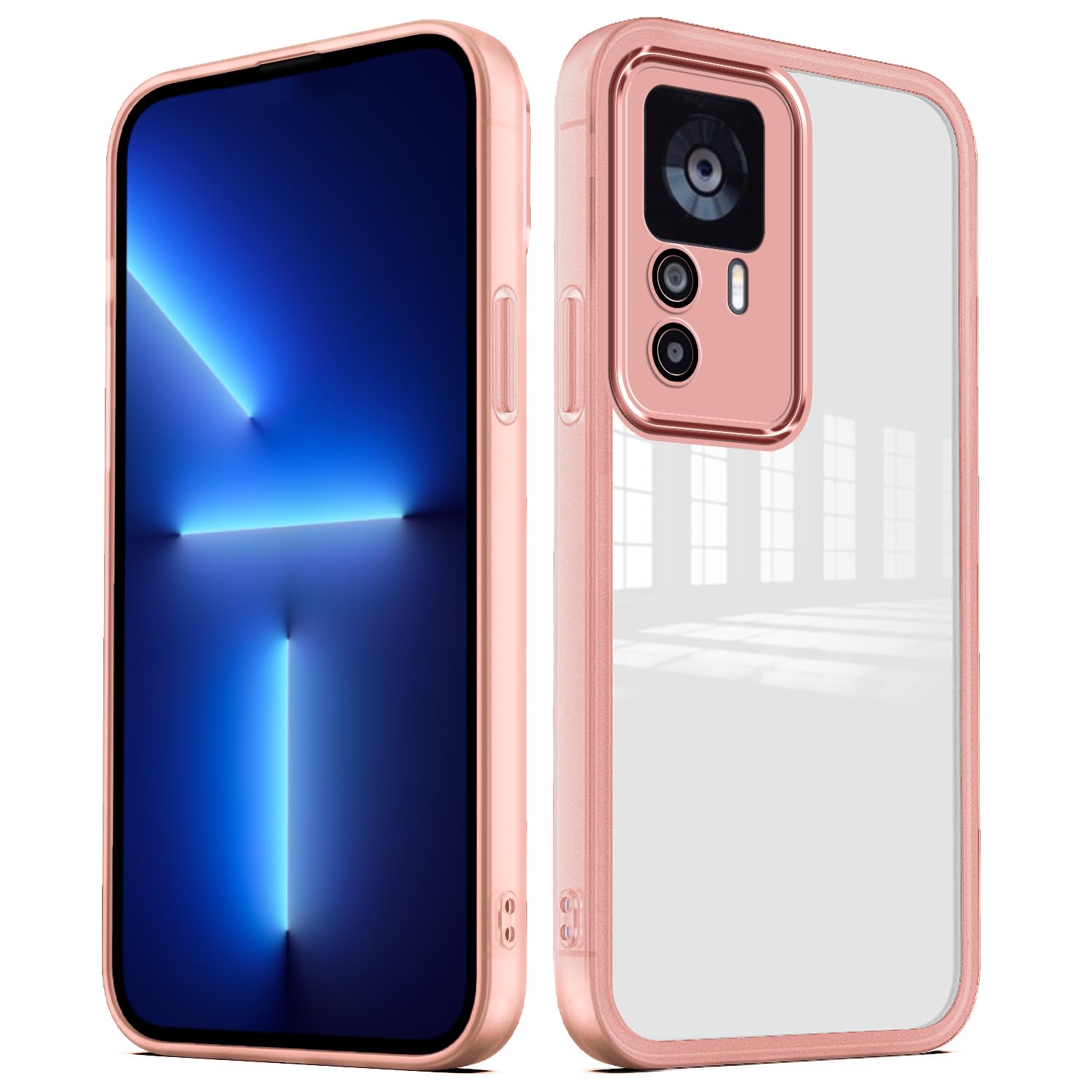 Per Xiaomi 12T & 12T Pro 5G Custodia,Trasparente Silicone Anti-urto Phone - Foto 9