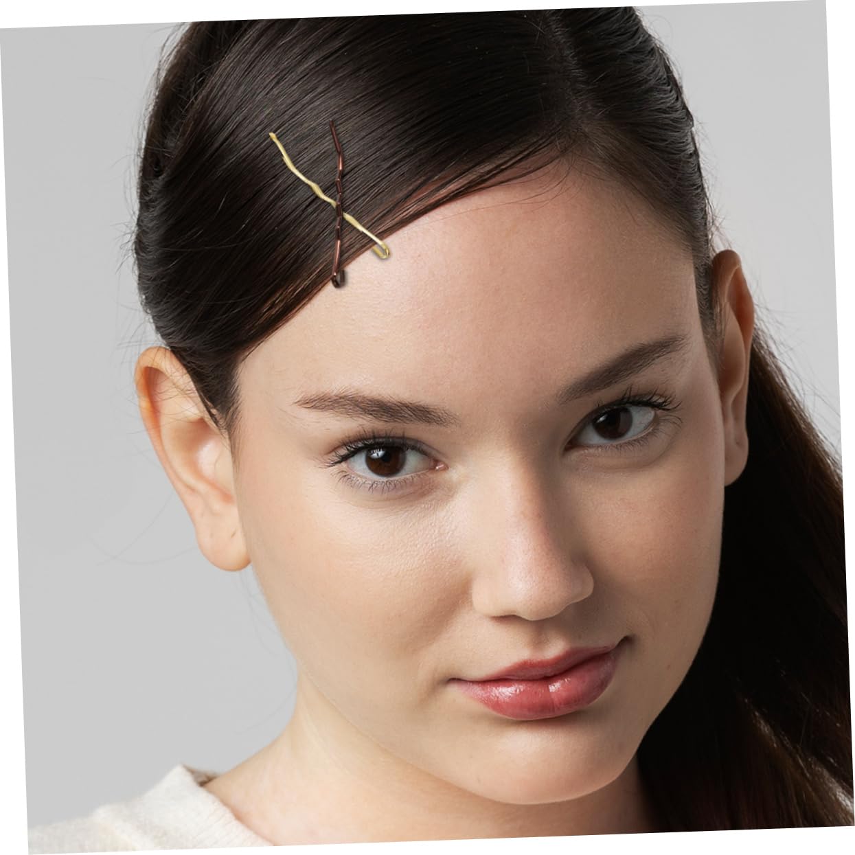 CALLARON 900stücke Haarnadeln mit Wellenmuster Dekorative Haarnadeln für Damen und Mädchen Haarschmuck für Hochsteckfrisuren Rutschfeste Haaraccessoires mit Aufbewahrungsbox