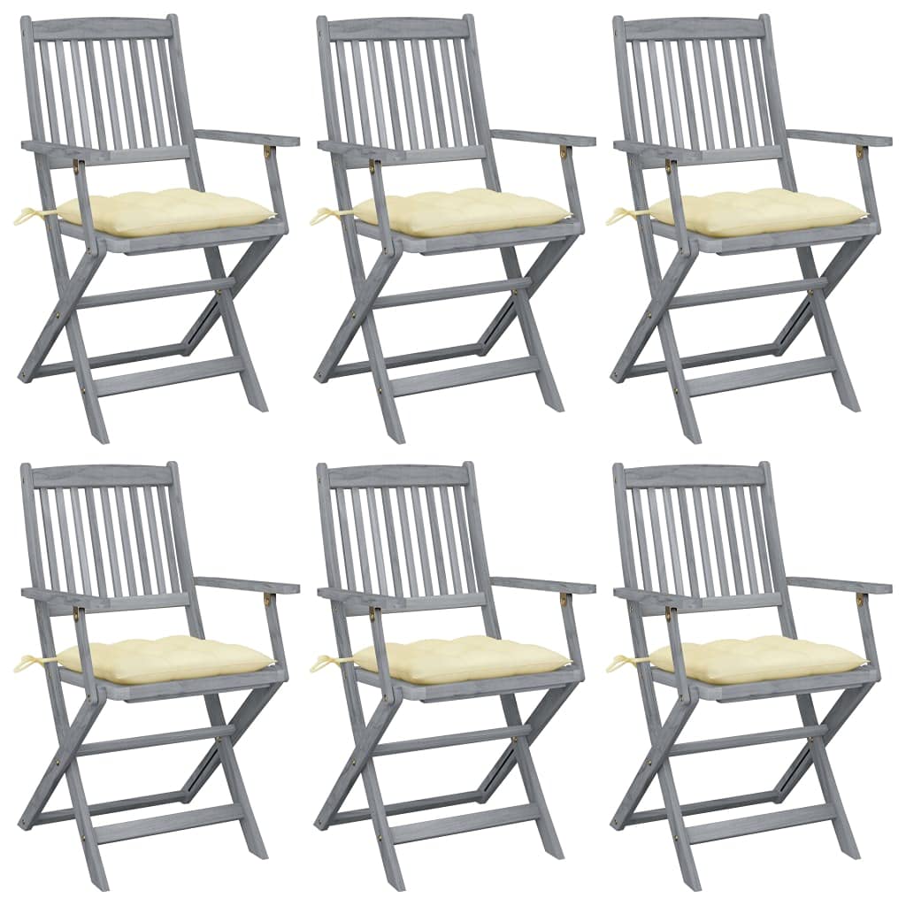 Chaises de salle à manger d'extérieur en acacia pour vos repas conviviaux sur la terrasse