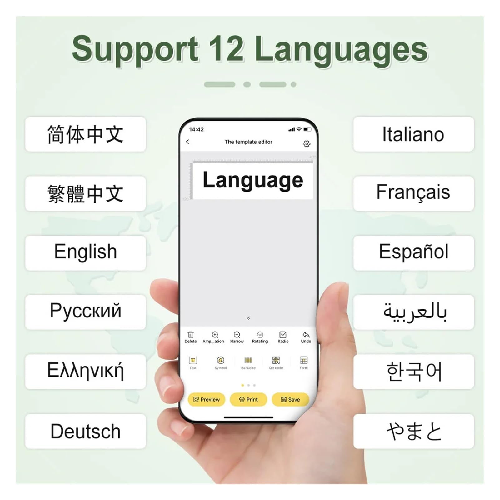 Termiczna Drukarka Etykiet Termiczna Drukarka Etykiet Bezprzewodowa Drukarka Etykiet Bluetooth Maszyna Do Etykietowania DIY Samoprzylepna Taśma Z Etykietami