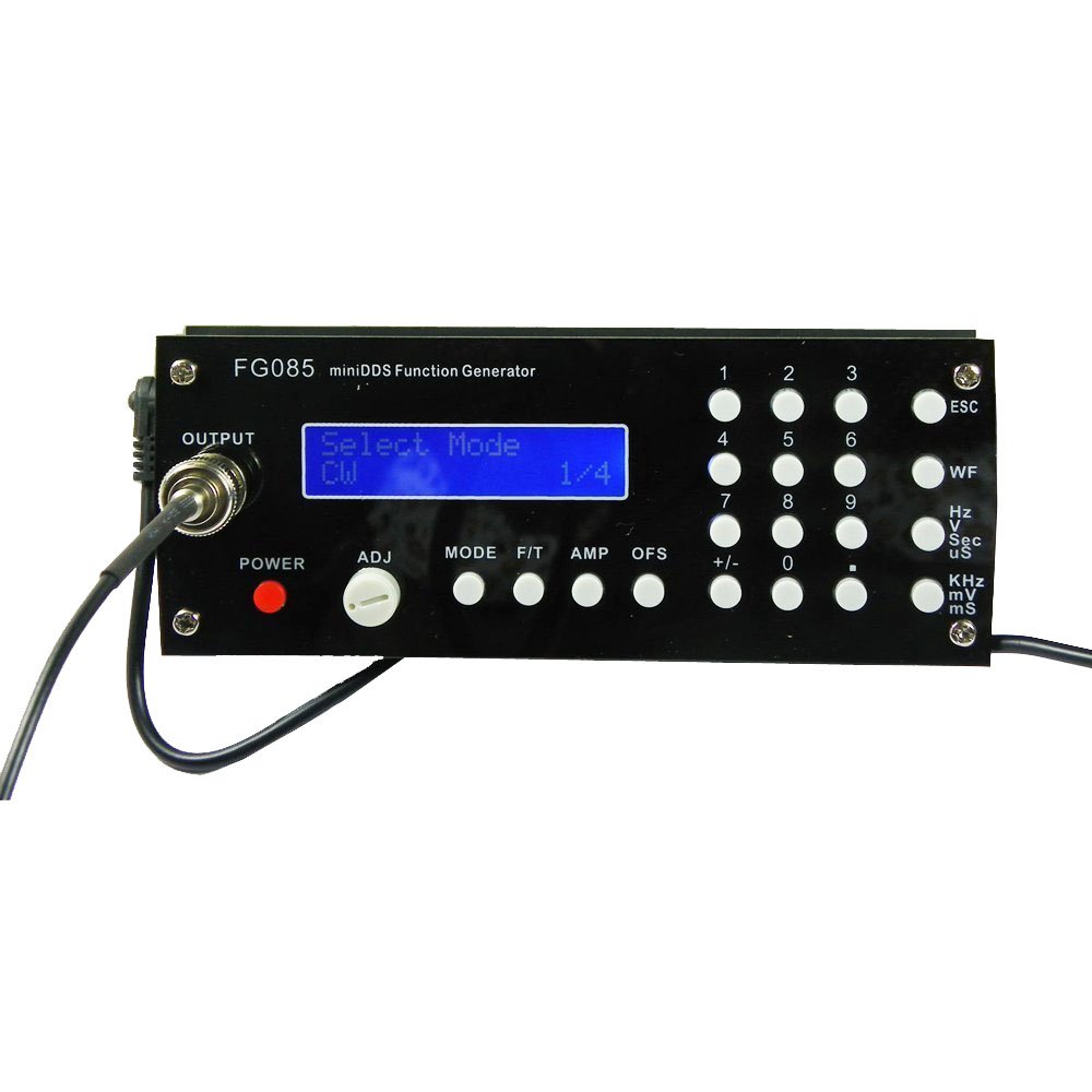 DollaTek FG085 miniDDS Función Kit del generador DIY con Todos los componentes de SMD pre-Soldados con la Fuente de alimentación 15V