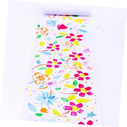 Miniatura 6 de Cabilock Rollo de papel de dibujo, 2 unidades, color blanco, 11.8 in x 16.4 ft, sin ácidos, seguro neutro