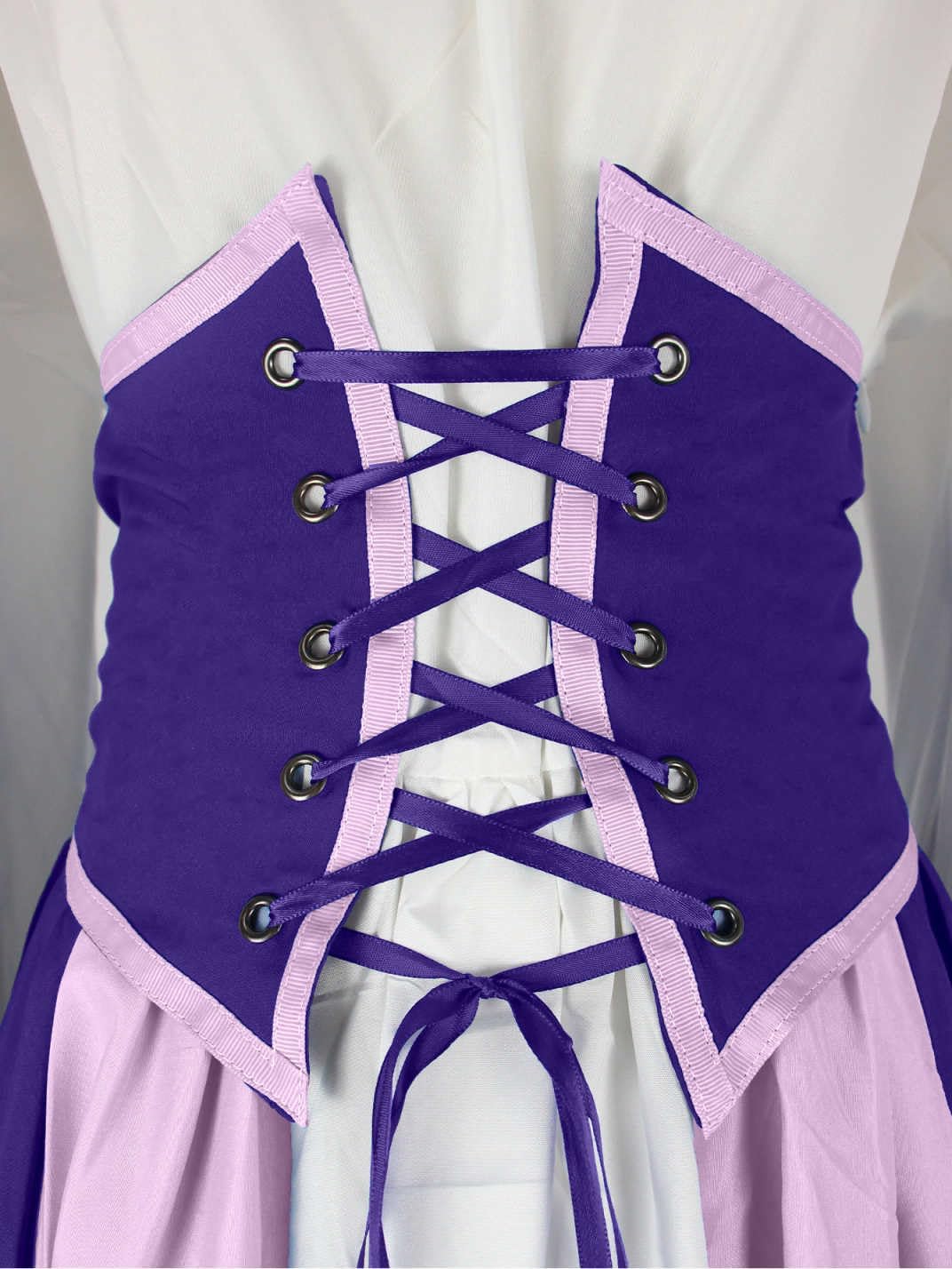 Abaowedding Women's Renaissance Medieval Costumes Dress Trumpet Sleeves Gothic Retro Gown - Image 4