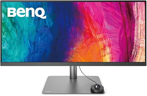 BenQ PD3420Q Ultrawide Creator Monitor for MacBook 34" WQHD 1440p,