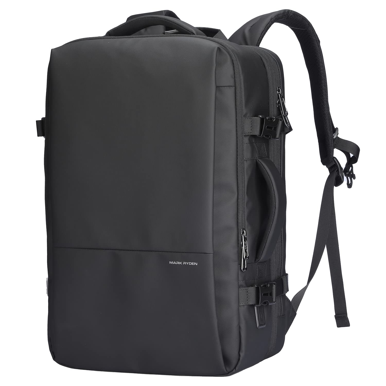MARK RYDEN 30-45L Geschäftsreiserucksack, Erweiterte Umhängetasche, multifunktionaler Nass- und Trockenrucksack, passend für 17,3" Computertasche, Handtasche