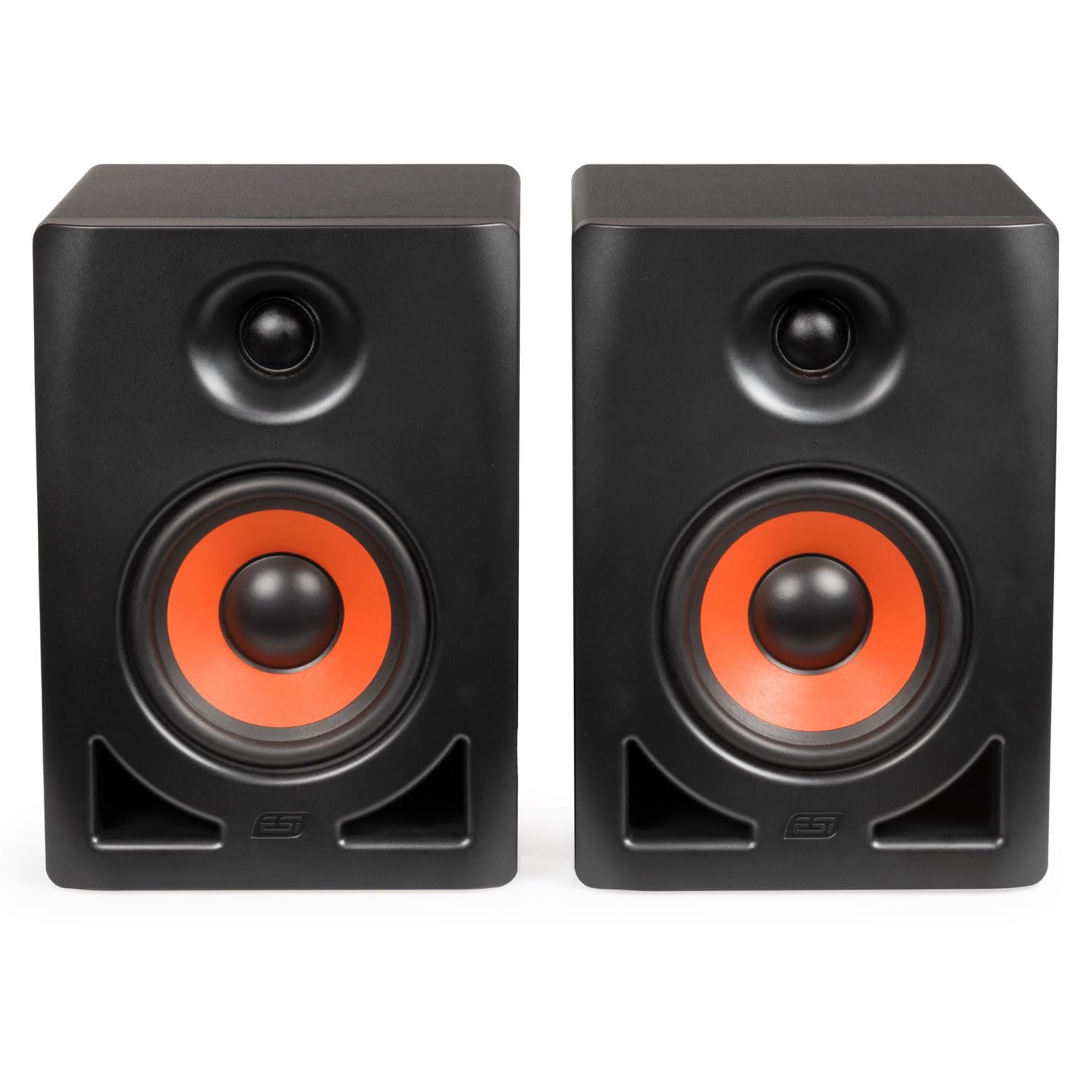 ESI nEAR i5 Studio Monitor-Boxen aktive Lautsprecher 1 Paar mit 2X keepdrum Klinkenkabel