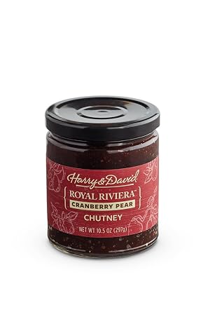 Harry & David Royal Riviera Pear Cranberry Chutney, 10.5Oz, Fruit, Toast