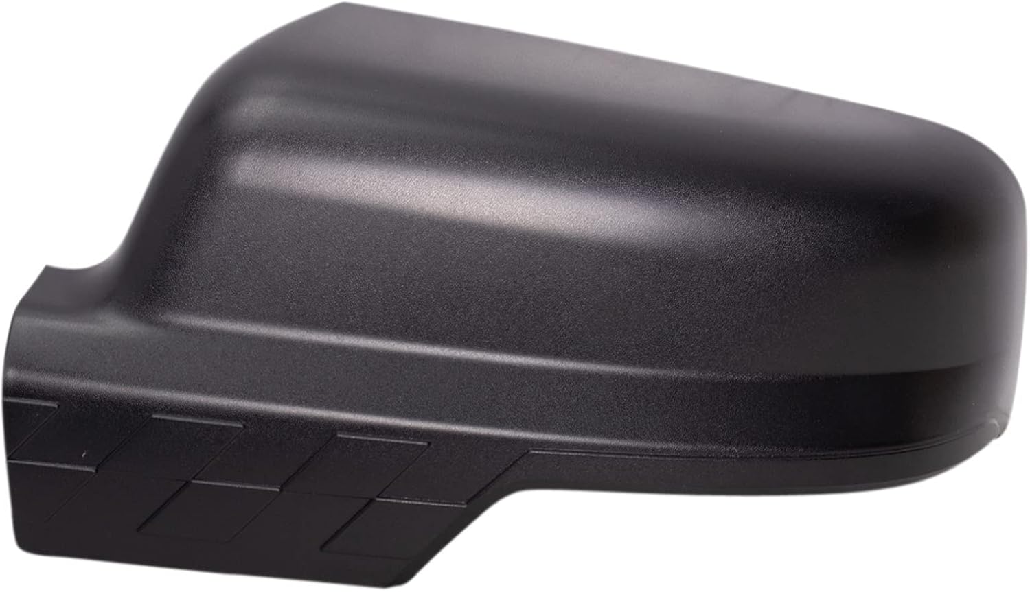 TRQ Mirror Cap Set Textured Black with Turn Signal Driver & Passenger Side Compatible with 2019-2021 Ram 1500