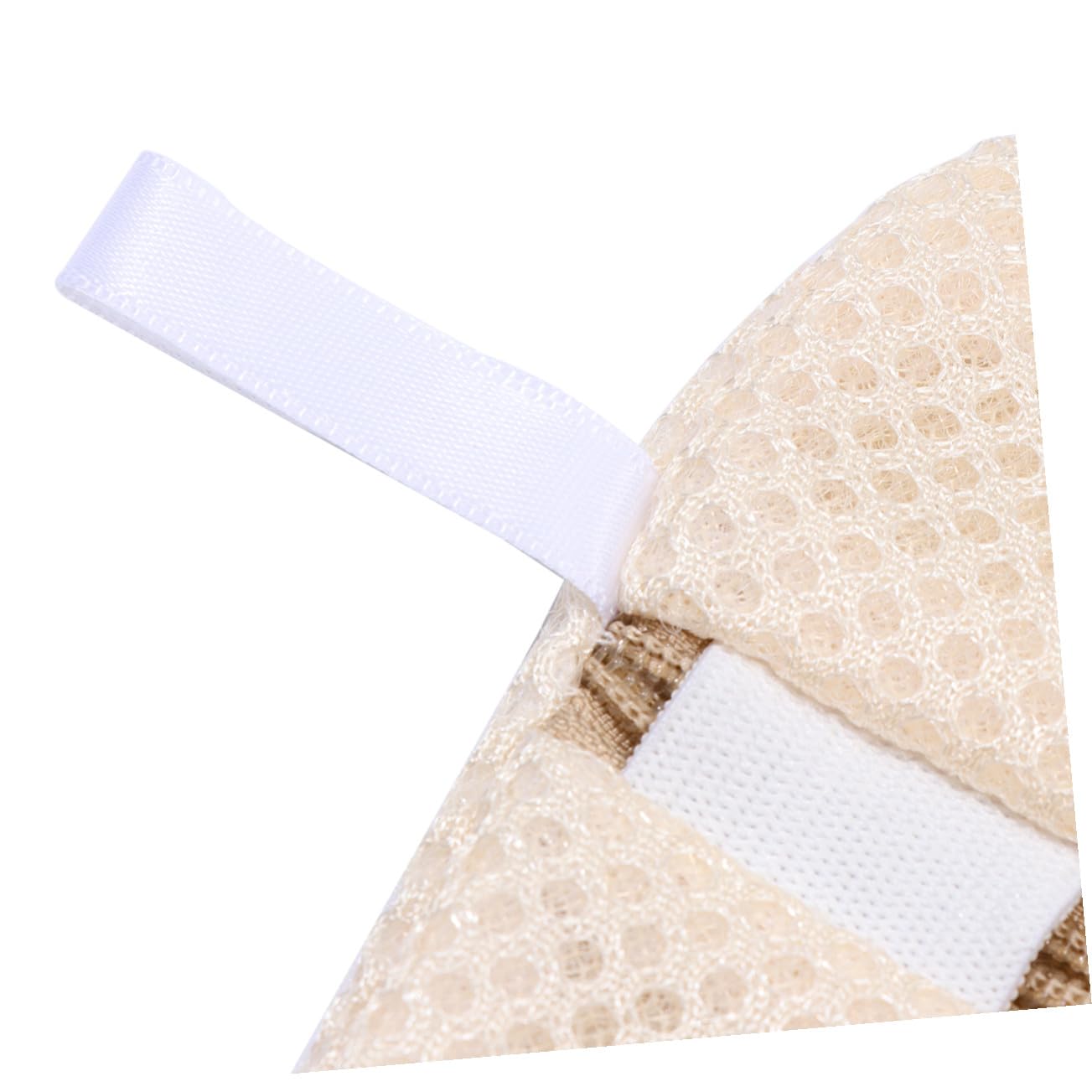 Set di Sacchetti per Biancheria 6 Pezzi in Poliestere | Rete Fine Beige, per Lavatrice e Viaggio, Riduce lo Sbiadimento e Aiuta a Mantenere la Forma