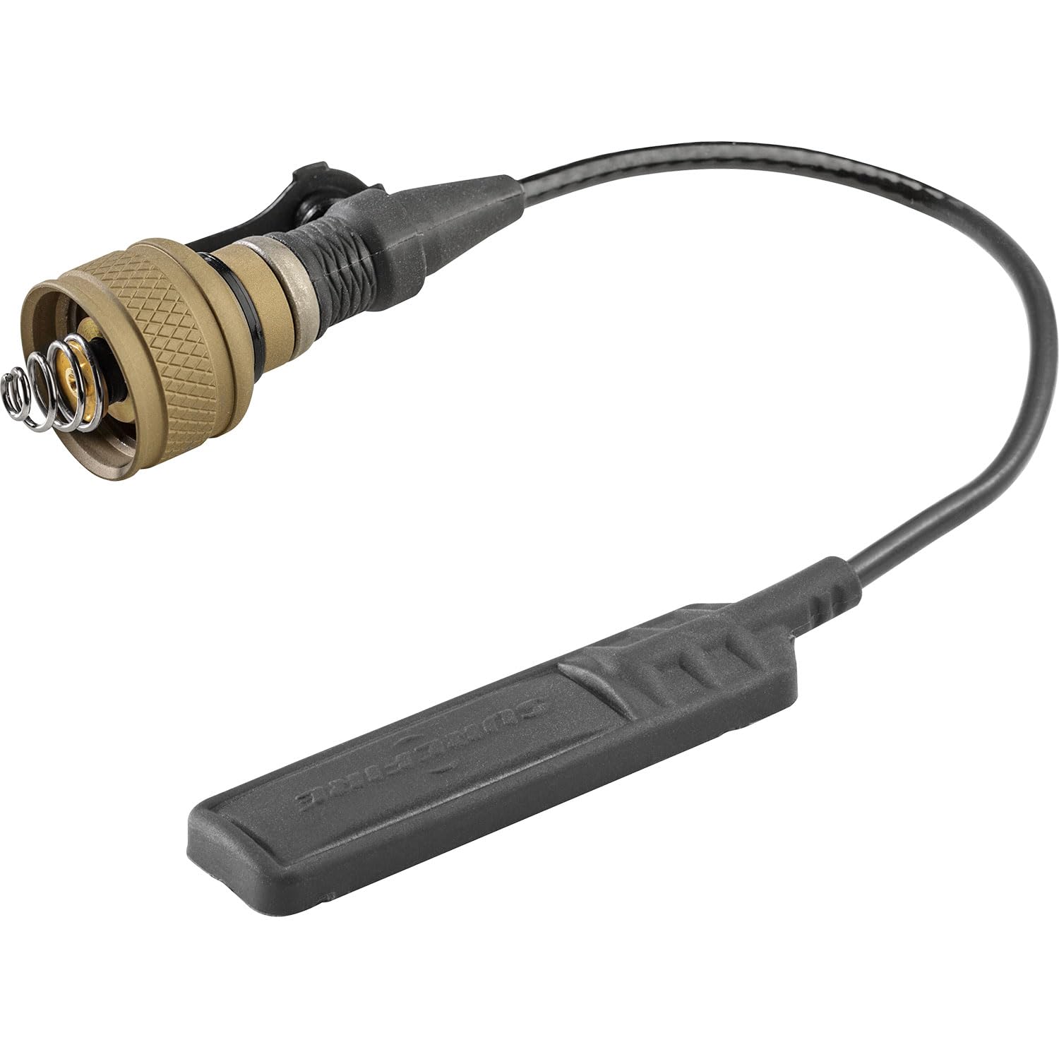 SureFire Mil-Spec Rear Switch-Socket Assembly for Scoutlight Weaponlights, Includes ST07 Tape Switch, Tan
