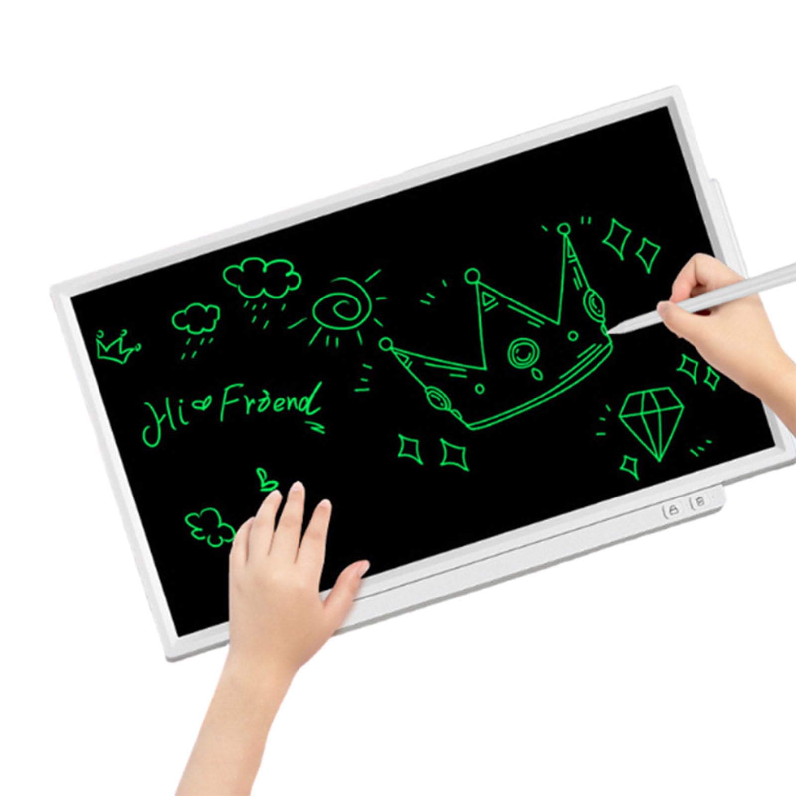 24 pollici grande schermo Business Training Lcd Handwriting Board Light Energy Meeting Progetto Blocco note