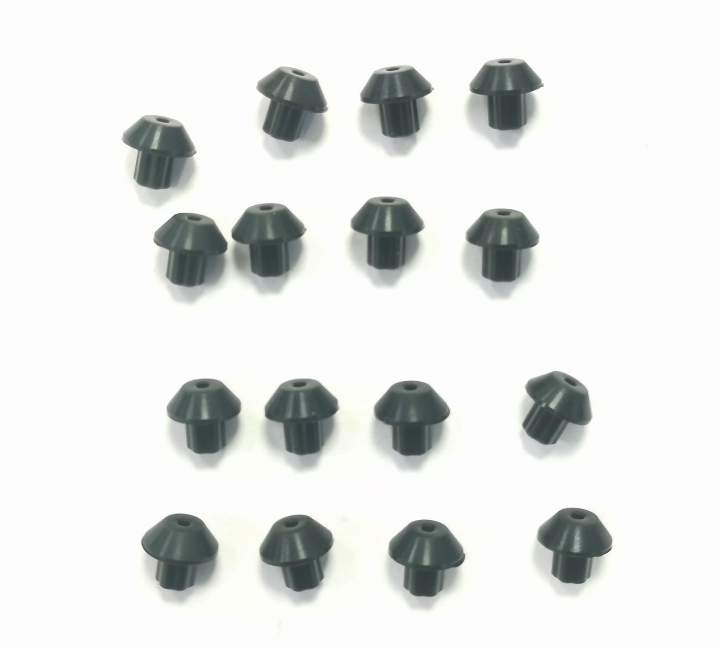 YXT WB2K101 Pack of 16 Gas Range Burner Grate Foot, Rubber WB02T10461, AP2622260, PS241358