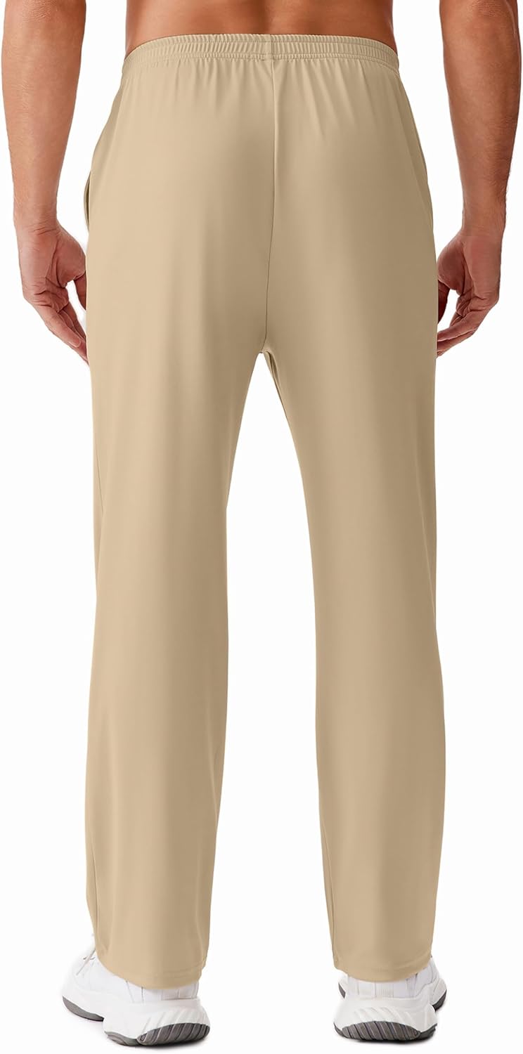 Deyeek Tear Away Pants for Men Open Bottom Side Snap On Sweatpants Baggy Post Knee Hip Leg Surgery Recovery Pant with Pockets - Image 6