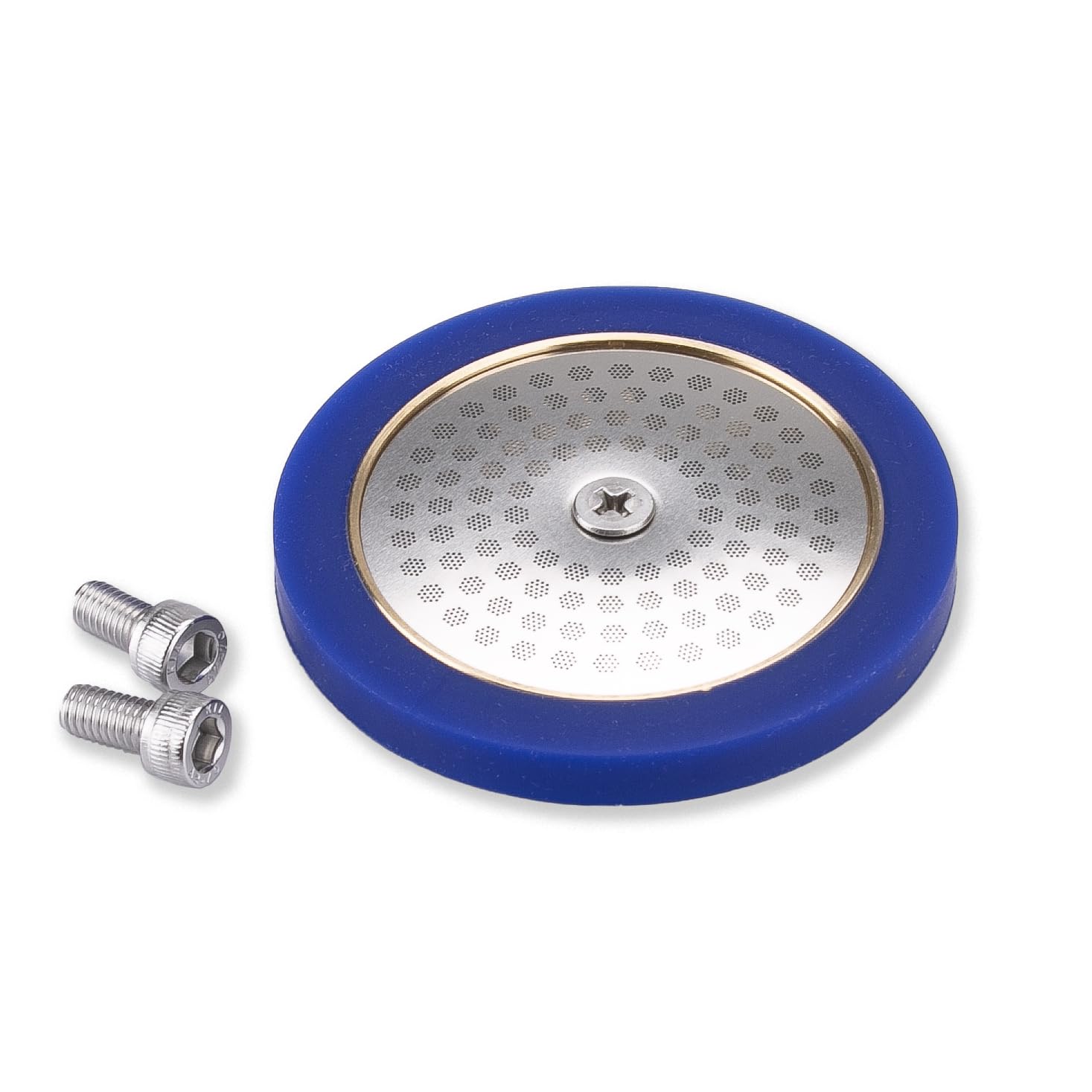 Kit de afinación de latón para Gaggia, repuesto para mampara de ducha de precisión IMS | Soporte de ducha de latón, junta de silicona, tornillos de acero inoxidable.