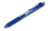 Pentel Energel-X Gel Pen, Retractable, Fine 0.5 Mm Needle Tip, Blue Ink, Blue Barrel, Dozen – view 2