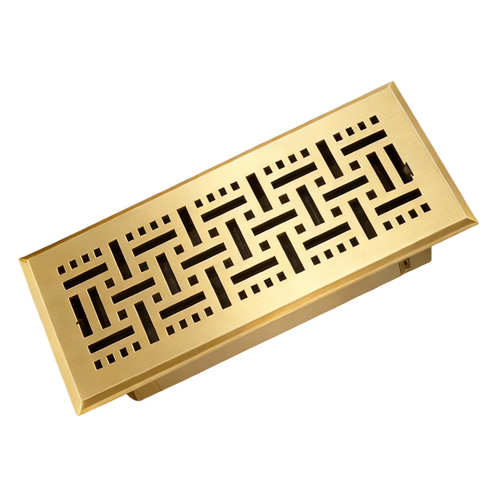 Sturdy Iron Floor Register Grille Featuring Effective Air Movement Design Great for Houses and Businesses Home Offices Ventilation Grate