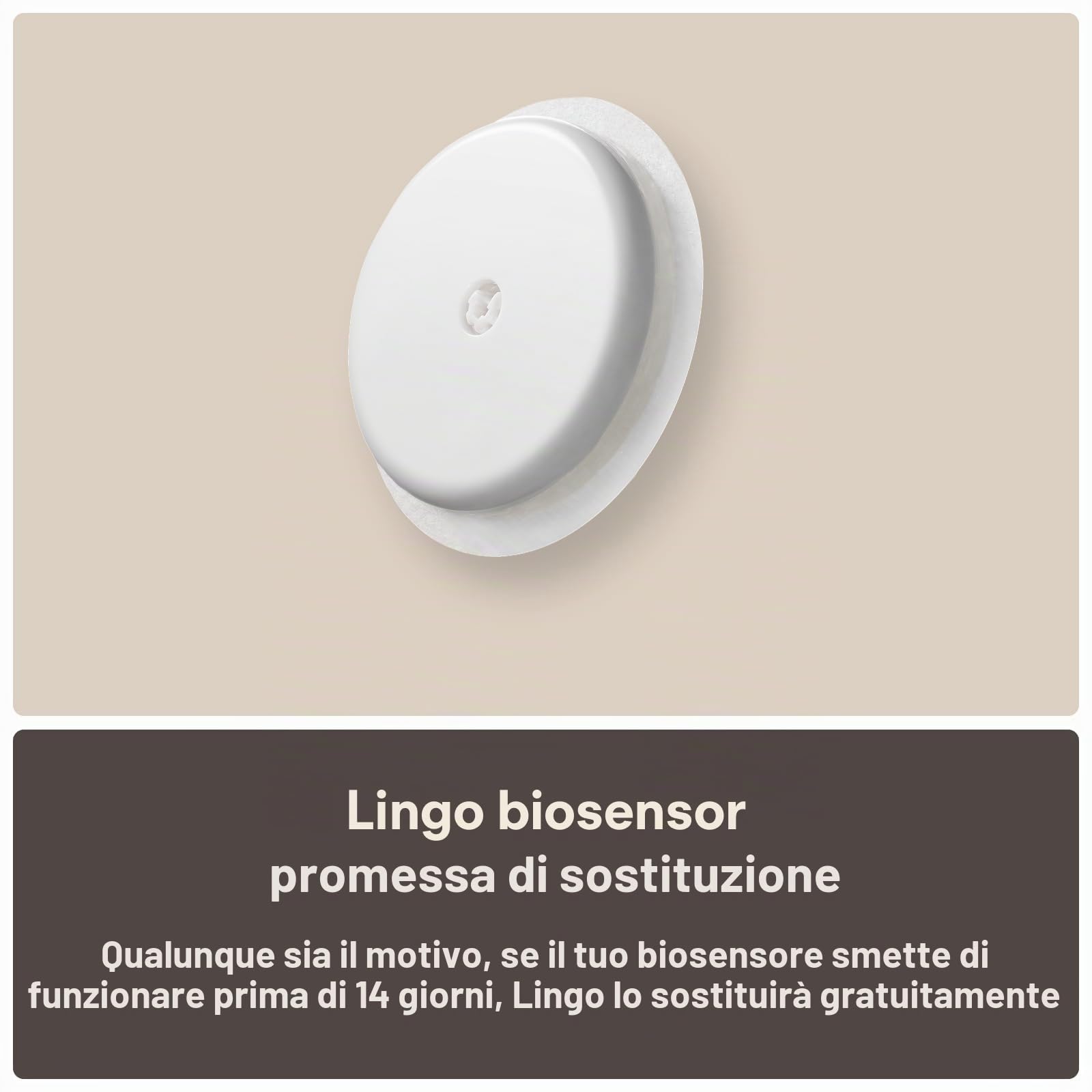Lingo Monitoraggio continuo del glucosio (CGM) e applicazione (confezione da 2). Prodotto da Abbott. Conosci l'impatto di ciò che mangi. 1 biosensore Lingo dura fino a 14 giorni*. Progettato per