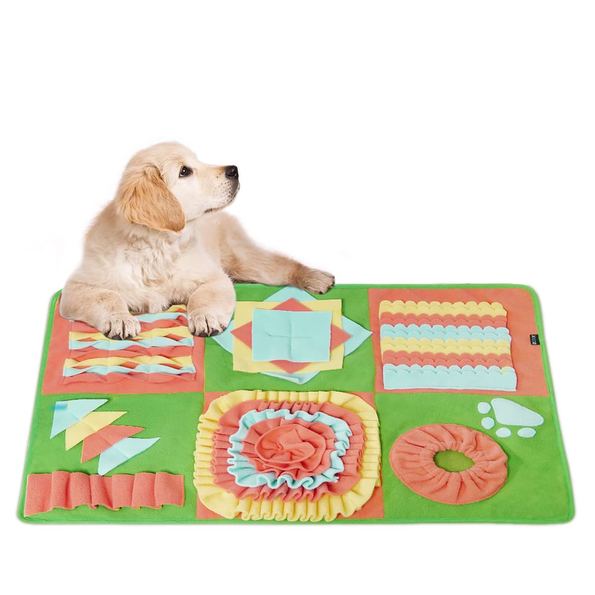 Tappeto Sniffing Per Cani Tonsooze - Tappetino Puzzle Con Erba In Feltro, 70x70 Cm, Per Giochi E Anti-Stress - Foto 7