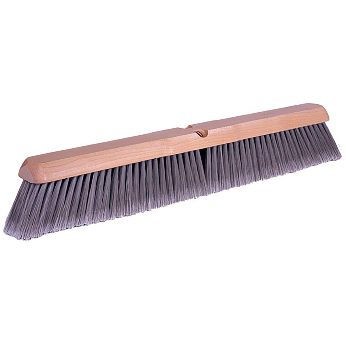 Weiler 42041 18" Fine Sweep Floor Brush, Flagged Silver Polystyrene Fill
