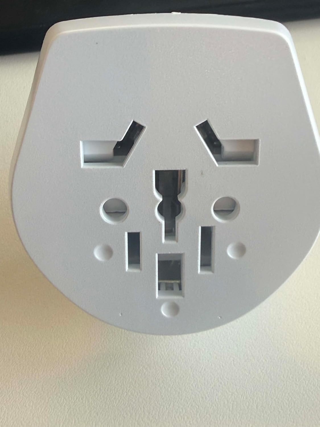 RiteAV Uniwersalny adapter podróżny AU UK US na UE, adapter do gniazdka, zasilacz prądu zmiennego, 2 sztuki w opakowaniu