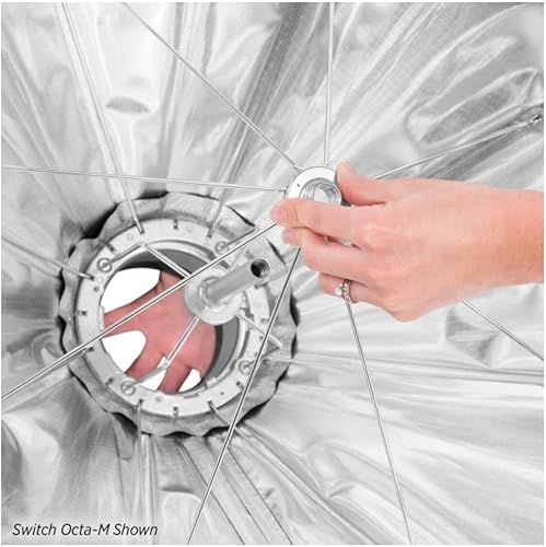 Miniatura 3 de Westcott Octa-L - Conmutador rápido para estudio fotográfico portátil y softbox Octabox