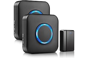 Wireless Door Alarm with 600ft Range and 58 Chimes