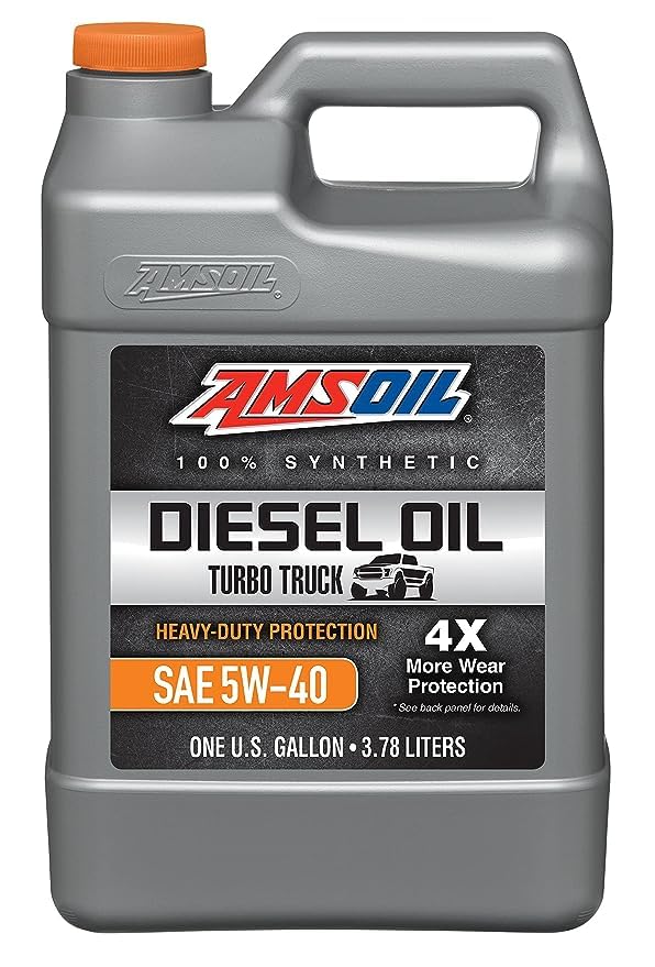 AmsOil By Greaves Synthetic 5W40 Diesel Oil for Cars (3.78L