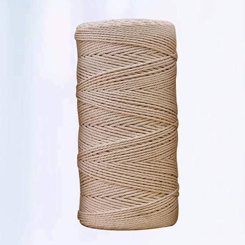 Miniatura 11 de Hemoton Cordón de hilo de algodón: cuerda de macramé, cuerda de macramé, tapiz de hilo de algodón, cuerda de macramé para colgar plantas