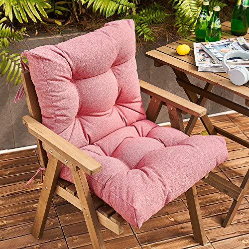 Artplan All Weather Chair Outdoor Cushions Wicker Tufted Pillow With Back For Outdoor Furniture #TOP2