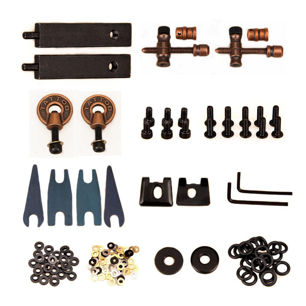 1 Pcs Of Coils Tattoo Machine Parts Contact Post Springs Armature Bars Front Vice Liner