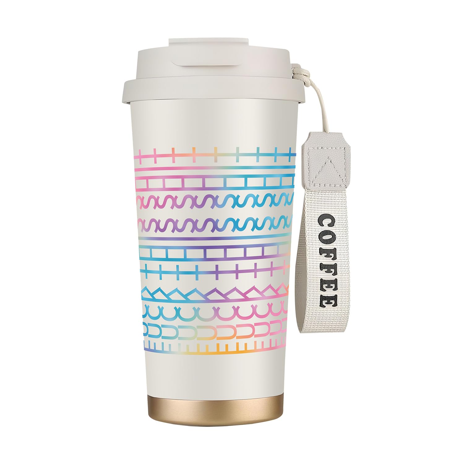 Funny Hidden Message Coffee Mug 18 oz Insulated Mug F This S Coffee Cup Gift for Coworkers Work