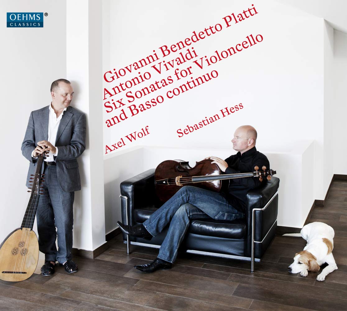 Platti/ Vivaldi: Six Sonatas Cello/ Continuo