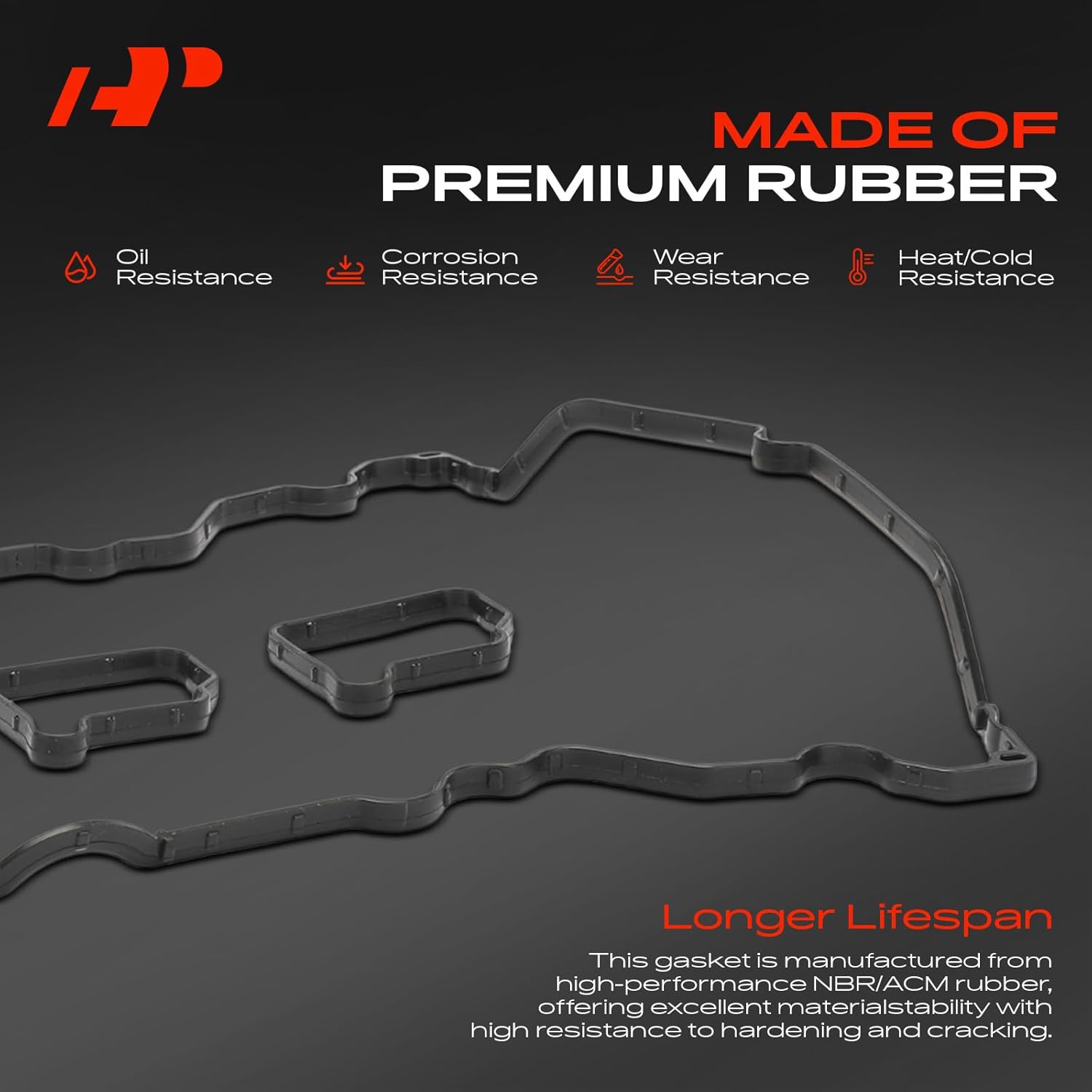 A-Premium Engine Valve Cover Gasket Set Compatible with Mercedes-Benz C203/W203 Series C230 2003 2004 2005, 1.8L