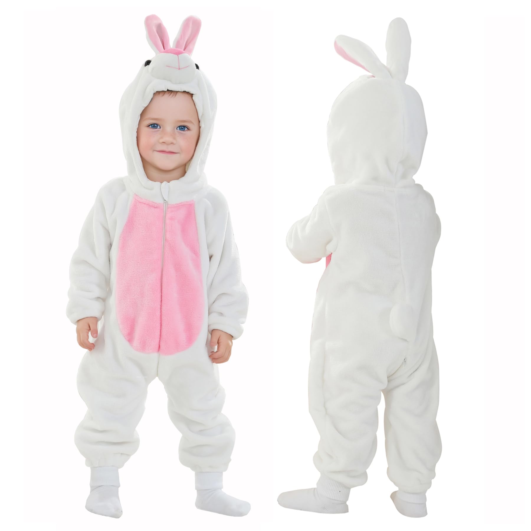Mamelucos con Capucha para Bebé Mono para Niño Niña Pelele disfraz de Halloween para niños pequeños