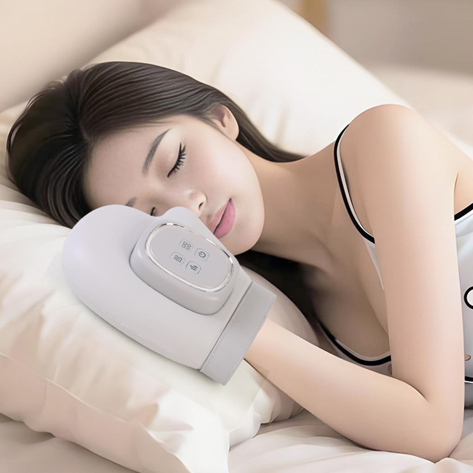 Masajeador De Manos Con Calor Y Compresión Herramienta De Masaje Eléctrica