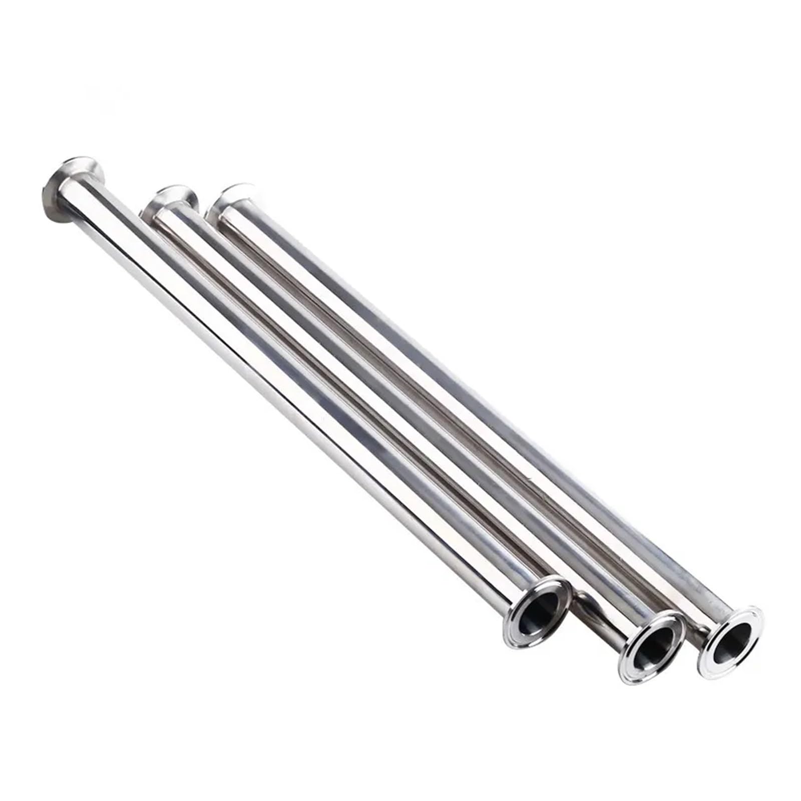 4" 102mm (OD 119mm) L=500mm Spool Tube Ferrule SS304 Stainless Steel Pipe Fittings