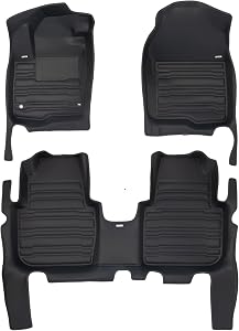 Floor Mats for Honda CR-V CRV (Hybrid and Gas) (2023-2026) by Mat Up! | Laser-measured custom fit, maximum coverage, waterproof, All Weather protection. Covers front & rear rows.