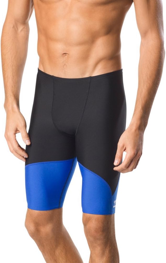 Speedo Men's Standard Swimsuit Jammer Endurance+ Splice Team Colors