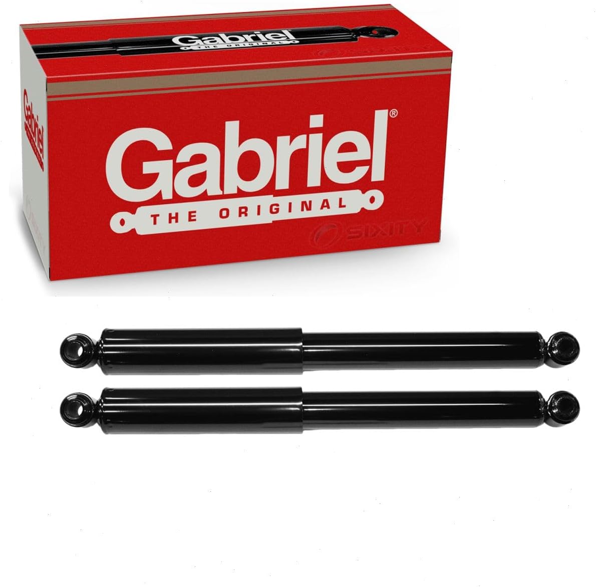 2 pc Gabriel Rear ProGuard Shock Absorbers compatible with Ford F-100 1961-1965