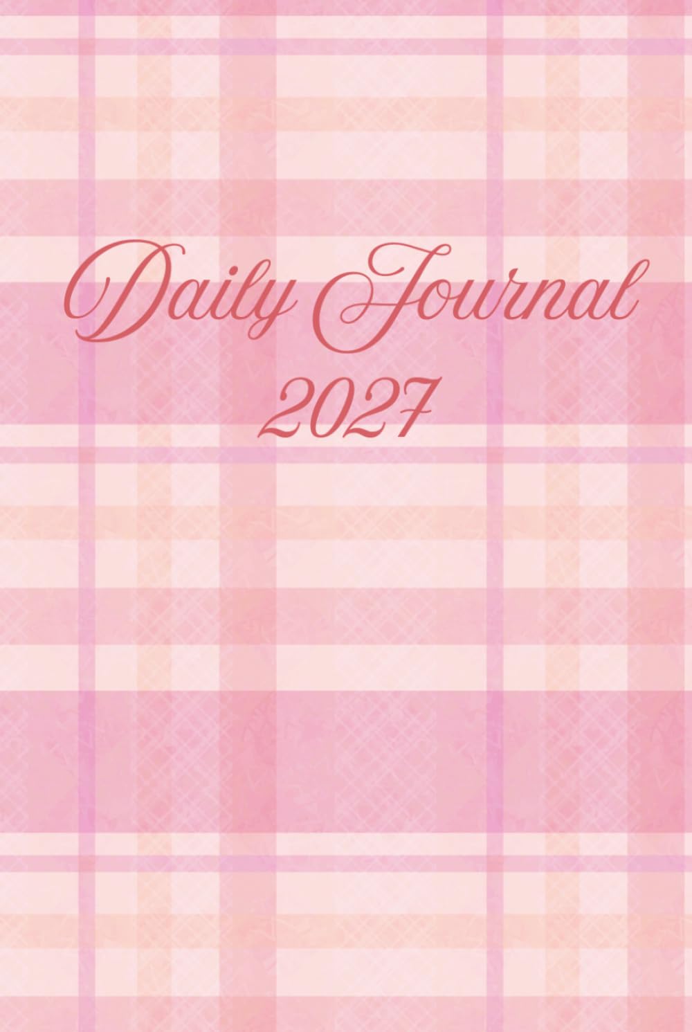 Daily Journal 2027: Premium light lavender pages with gray neon pink lines | for goal setting,habit tracking & Mindfulness