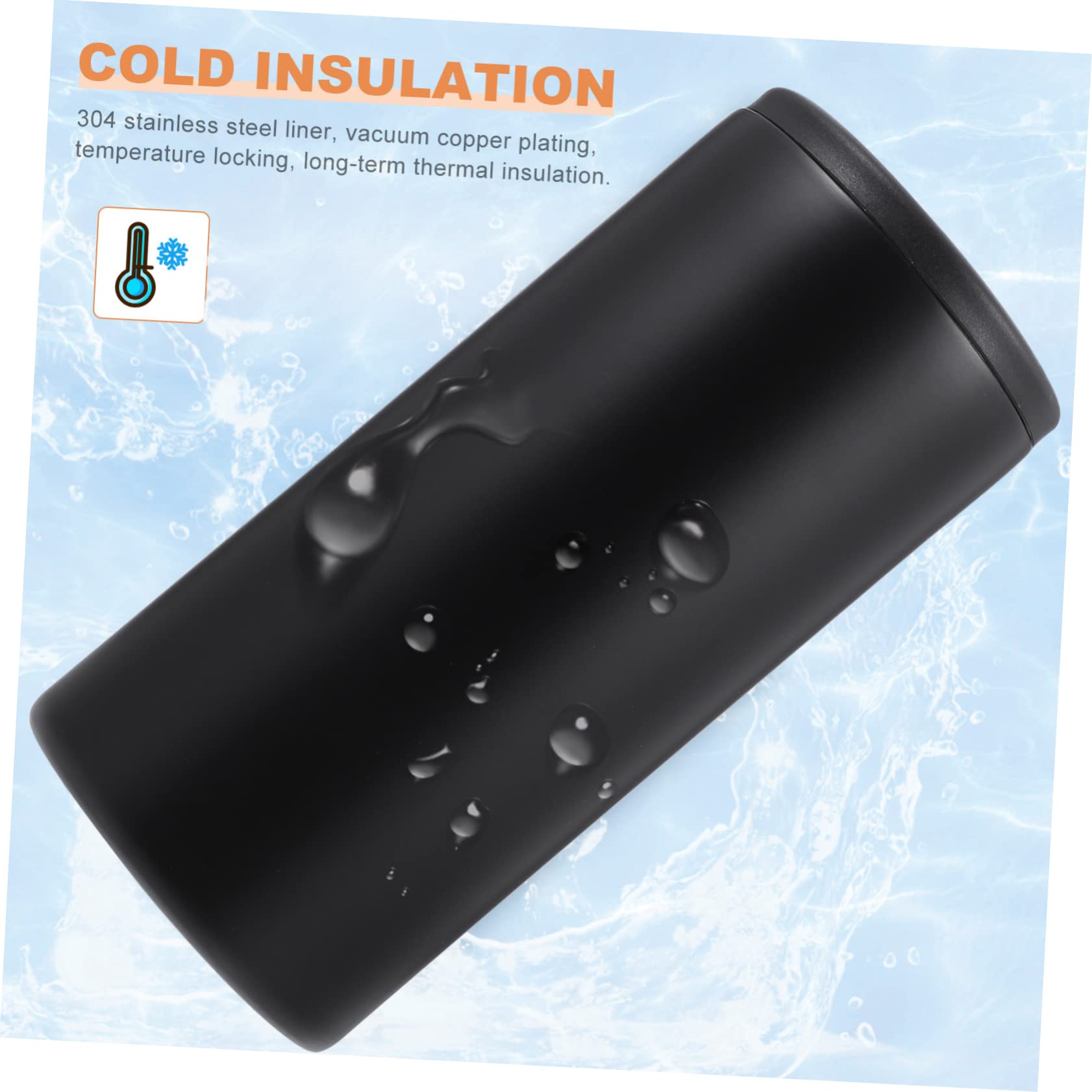 Cabilock 5pcs Stainless Steel Can Cooler Universal Beverage Can Holder for 12oz Beer Soda Insulated Beer Bottle Cover for Outdoor Home Ktv Barbecue