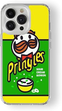 Multitronic iPhone 13 Pro Uyumlu Pringles Tasar m Bask l   effaf K l f