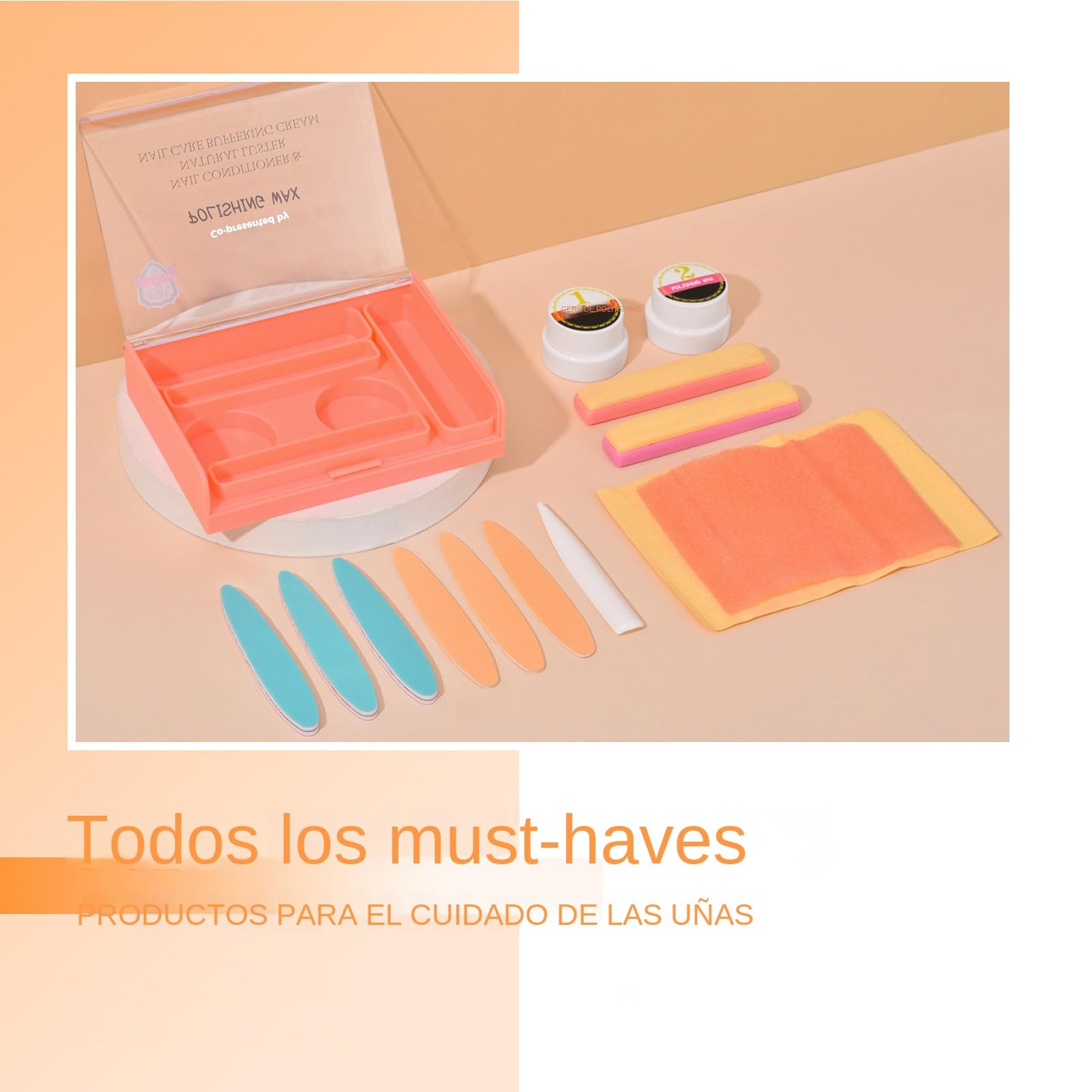 Kit Manicure Giapponese Chiodi in Polvere,Strumenti Versatili per Rafforzare Casa Ragazze Donne Bellezza Adulti Viaggio e Restauro