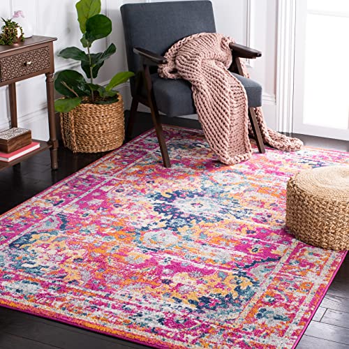 SAFAVIEH Madison Collection Area Rug - 6' x 9', Fuchsia